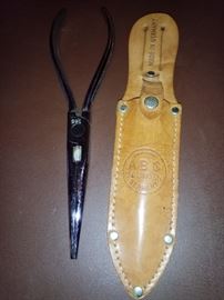 Chrome Needle nose and holster