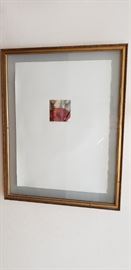 Framed artwork