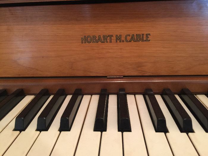 Hobart M. Cable Piano