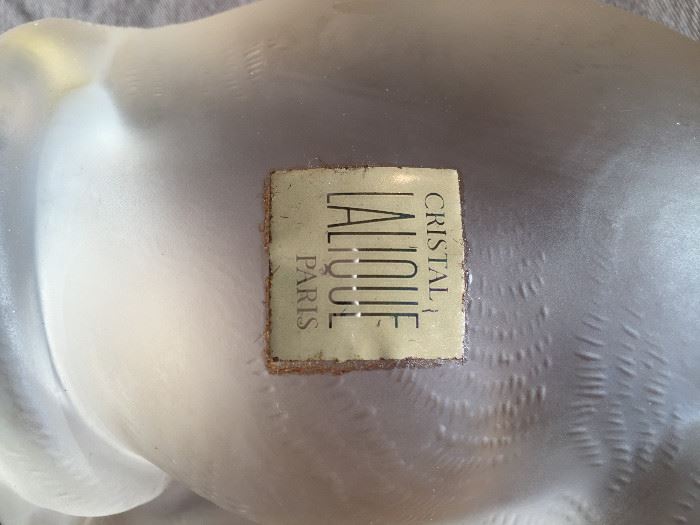 Lalique label 