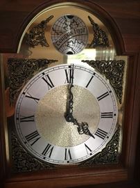 The Grandfather clock face
