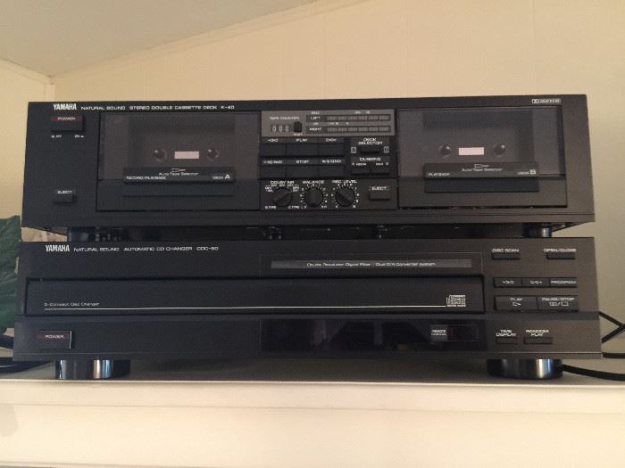 Yamaha Double Cassette Check System and CD Changer