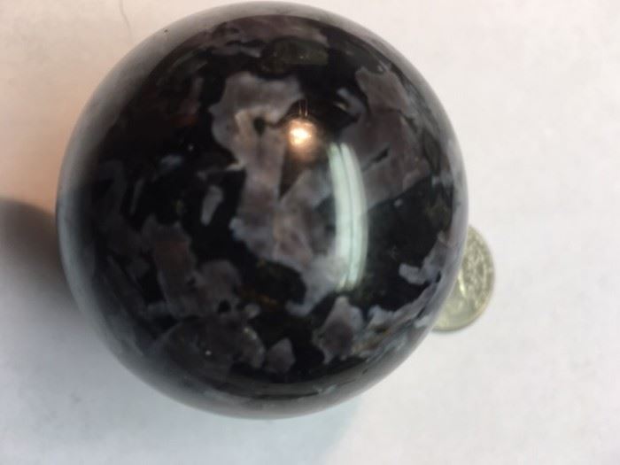 Different Gabbro Ball. These have some nice purple in them you can't see in the photos...