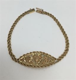 14K GOLD BRACELET
