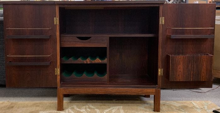 MID CENTURY NORWEGIAN MAKEL FAKTA ROSEWOOD BAR