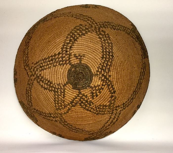 ANTIQUE APACHE COIL BASKET