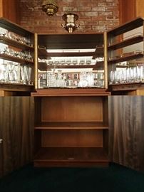 Schembri & Sons Bar. Teak. Mirrored.