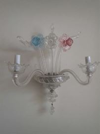 Murano. Set of 2. Has Damage.