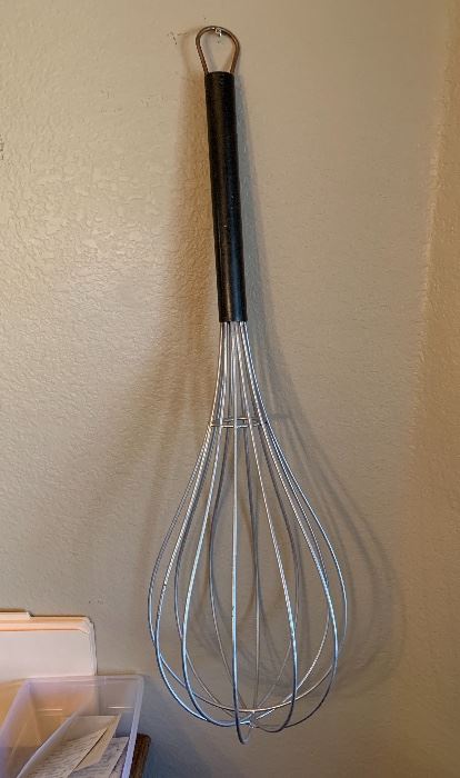 Giant Whisk Wall Decor	38in Long	