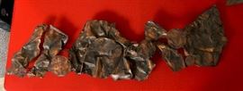 Copper/Metal Brutalist Wall Art 20x58x4 HxWxD