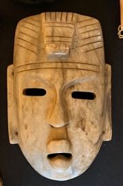 Soapstone Tribal Mask #1	 