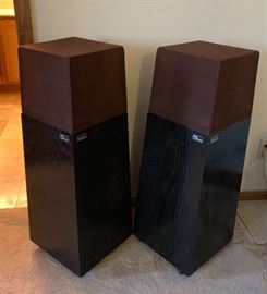 OHM Walsh 3 Vintage Speakers BLACK 36x13.5x15.5in HxWxD