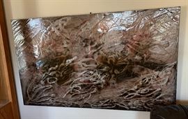 Barbara Schaefer Black Hole Original Oil Painting 36x60 HxW