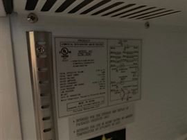 RockStar Mini Fridge 33x18x20in HxWxD