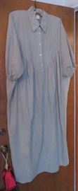 VOUMINOUS SHIRT DRESS WITH PILLOWY SLEEVES BY DAVID BROWN BOUTIQUE