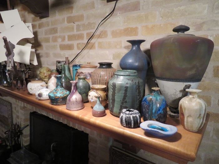 Beautiful Collection of Signed Studio Pottery
