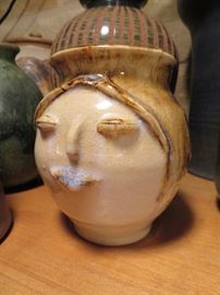 Nancy Pawel Face Vase