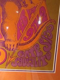 Sausalito California Concert Poster 