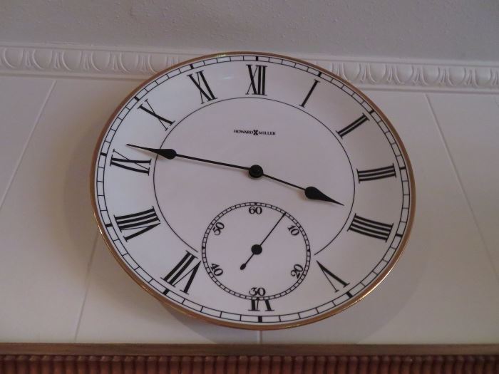 Herman Miller Plate Clock