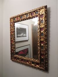 Beautiful Mexican Gilt Mirror (in Florentine Style)