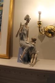 Large Lladro porcelain figurine entitled "Magic"