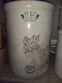 Western Stoneware #15 crock