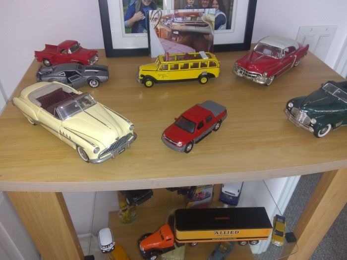 Die cast model cars