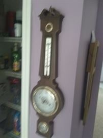 Wall thermometer vintage $30
