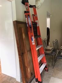 New Werner Fiberglass Platform Ladder and Other Ladders