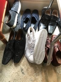 Men's shoes, mostly size 12, some 11.5, 12.5, 13