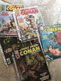 Vintage Conan Comic Books