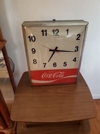 Awesome working vintage Coca-Cola clock