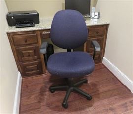 Office chair, printer