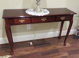 Queen Anne style console table