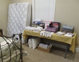 Bed linens, curtains