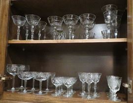 Crystal stemware