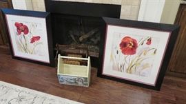 Prints, magazine holders