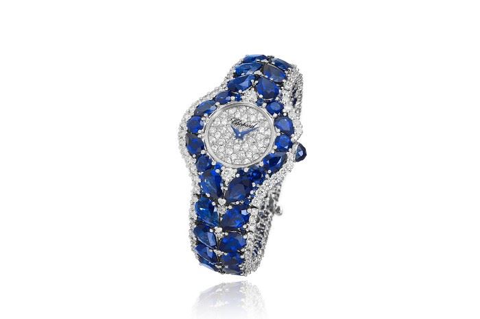 Lot 289 Chopard Diamond  Sapphire Watch
