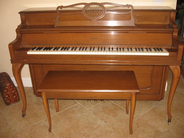 Piano, upright, Krakauer Bros, New York
