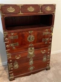 Asian Inspired Cabinet