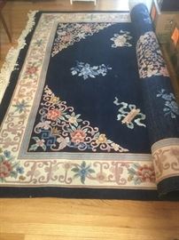 Blue Area Rug Like New from China