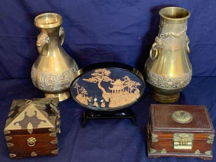 Brass Vases and More