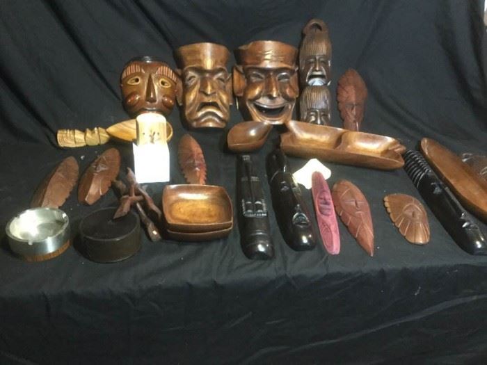Carved Wooden Treasures from SE Asia