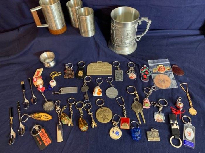 Keychains and Pewter