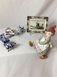 Norway Decorative Items Incl. Delft Blue White Ware