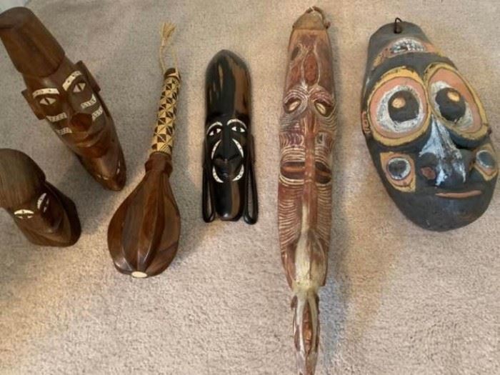 Papua New Guinea Masks, Decor, and More