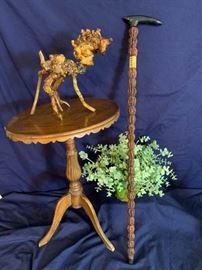 Side Table, Cane, and More