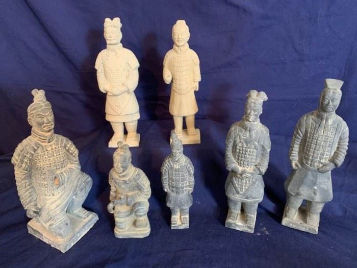 Statues of an Oriental Variety
