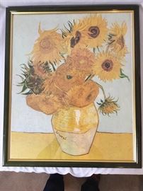Van Gogh Sunflowers Framed Print