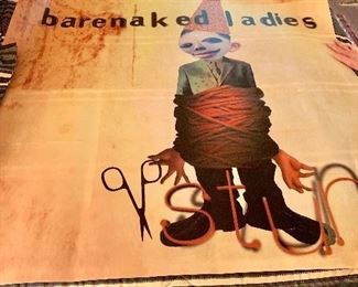 Lartge, vintage Barenaked Ladies poster